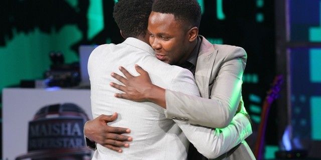34 its a brotherhood hug between mentor maurice kirya and rookie richie